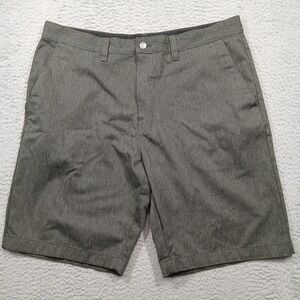 Volcom Shorts Mens 38 Gray Chino Walkshort Casual Pockets Zip Fly A0931950